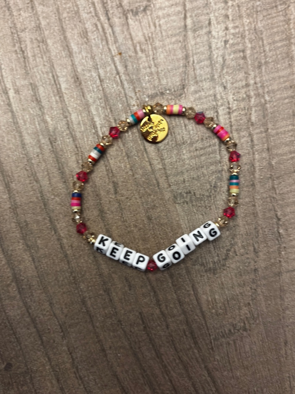 Little words project LWP bracelet keep going